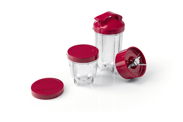 GOURMETmaxx Zubehörset L für Mr. Magic Power 400 Pro - Shakes, Smoothies & mehr
