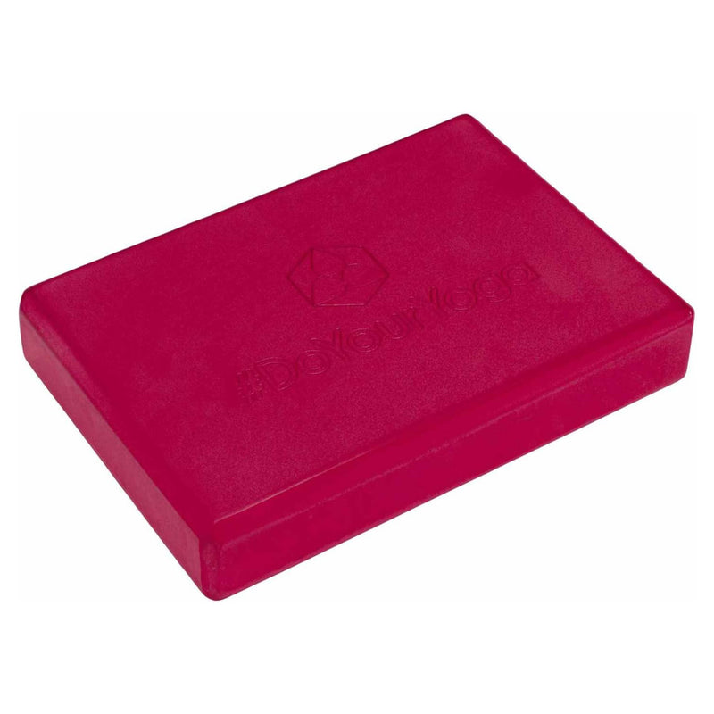 #DoYourYoga Yogablock Damodar - 28 x 20 x 5 cm -  180 g - Rot