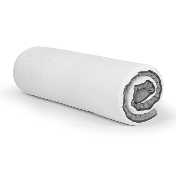 VITALmaxx Matratzen-Topper Comfort 140x200cm mit Memory-Schaum, beidseitig nutzbar, zwei Härtegrade, extraweicher Stoffbezug.