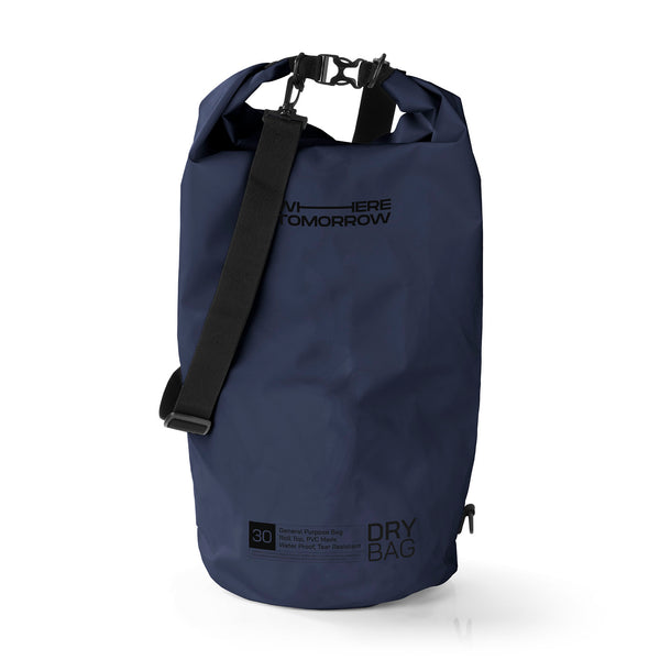 Where Tomorrow Dry Bag 30L - Style 01 - Dunkelblau