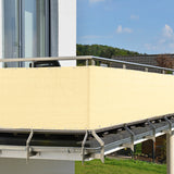 PRIMA GARDEN Balkon- Sicht- und Windschutz 500 x 90 cm, creme