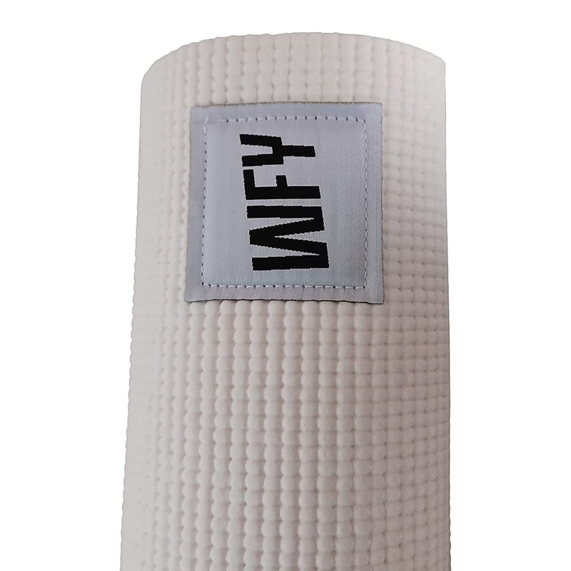#DoYourYoga Fitnessmatte Yogamatte "Annapurna Comfort" - 183 x 61 - Pilates Workout Matte - Weiß