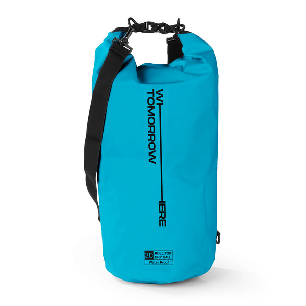 Where Tomorrow Dry Bag 20L - Style 02 - Himmelblau