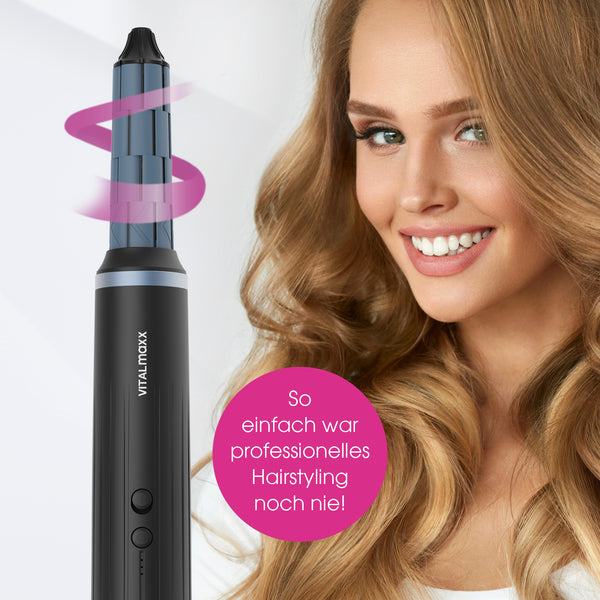 VITALmaxx Air Curler Plus 7-tlg. - 1500W schwarz