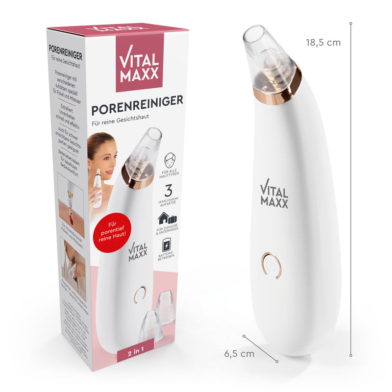 VITALmaxx Porenreiniger - weiß/rosegold