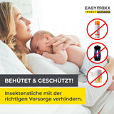 EASYmaxx Insect Protect Insektenschutzgitter mit Magnet - Fenster bis 110x130cm