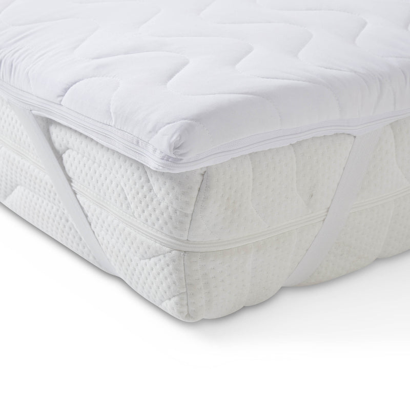7dreams® Matratzentopper Microfaser - 100 x 200 x 6,5 cm