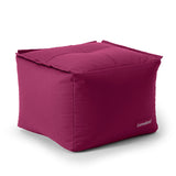 LUMALAND Sitzsack-Hocker Rotwein, 200 L, modular kombinierbar mit 3-in-1-Funktion, EPS-Füllung und pflegeleichtem Bezug.