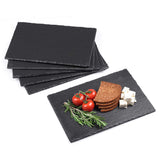 Minuma® Schieferplatten 30x20 cm aus Naturgestein - 6er-Set - Schwarz