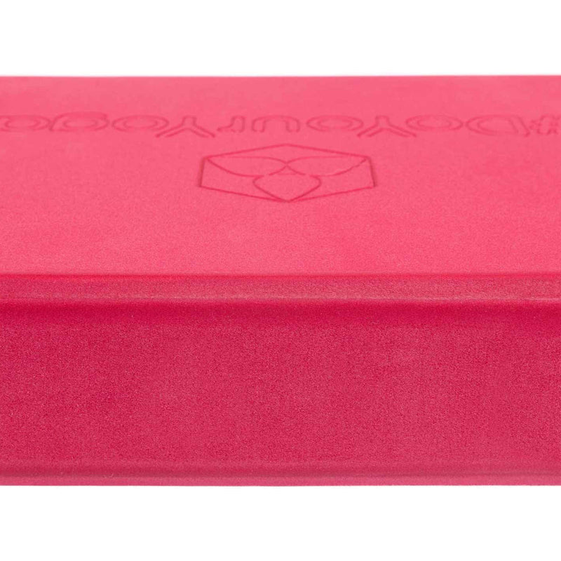 #DoYourYoga Yogablock Damodar - 28 x 20 x 5 cm -  180 g - Rot