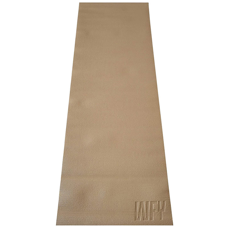 DoYourYoga Yogamatte Kirana 183 x 61 x 0,4 cm in Caramel, rutschfest, weich und pflegeleicht für Yoga und Fitness.