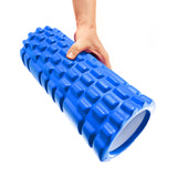 #DoYourFitness Faszienrolle "Anasuya" - Massagerolle inkl. Trainingsplan - Blau