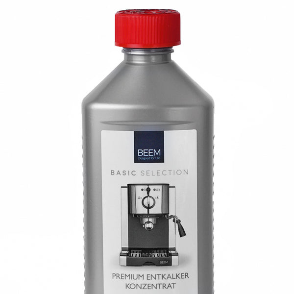 Entkalkerkonzentrat Premium 500ml zur gründlichen Reinigung und Entkalkung aller Kaffeemaschinen.