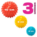 #DoYourSports Igelball & Faszienball - Massageball ⌀ 10 cm - Rot