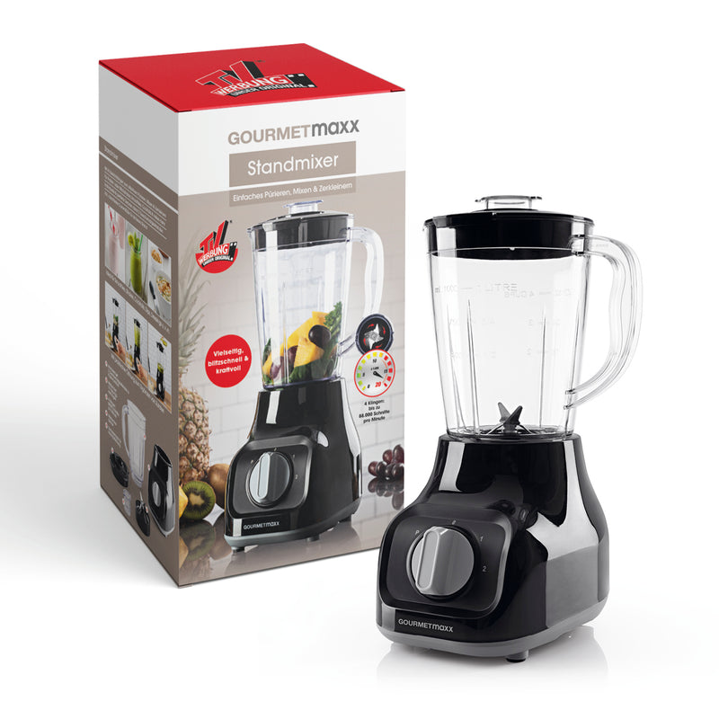 GOURMETmaxx Standmixer - Einfaches Pürieren, Mixen & Zerkleinern