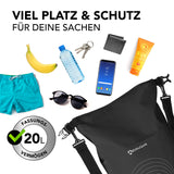 #DoYourOutdoor Dry Bag 20L - Schwarz