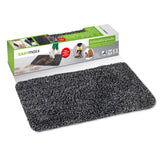 EASYmaxx Schmutzfangmatte Magic Step - 40x60 cm - grau