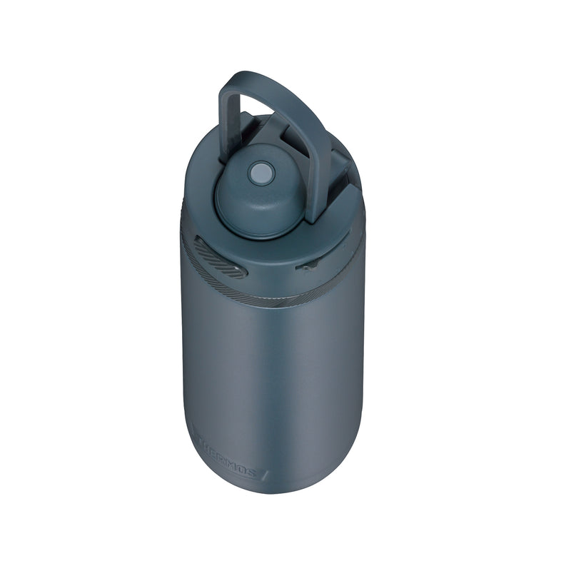 THERMOS Guardian Line Isolier-Trinkflasche 700 ml lake blue, doppelwandiger Edelstahl, auslaufsicher, mit Push Button Lid und Tragegriff.