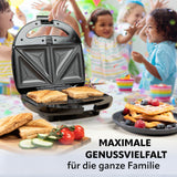 GOURMETmaxx Tischgrill Vario - Für Grillgut, Waffeln & Sandwiches