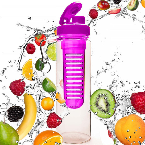 #DoYourFitness Wasserflasche/Trinkflasche für Fruchtschorlen - 700 ml - Pink