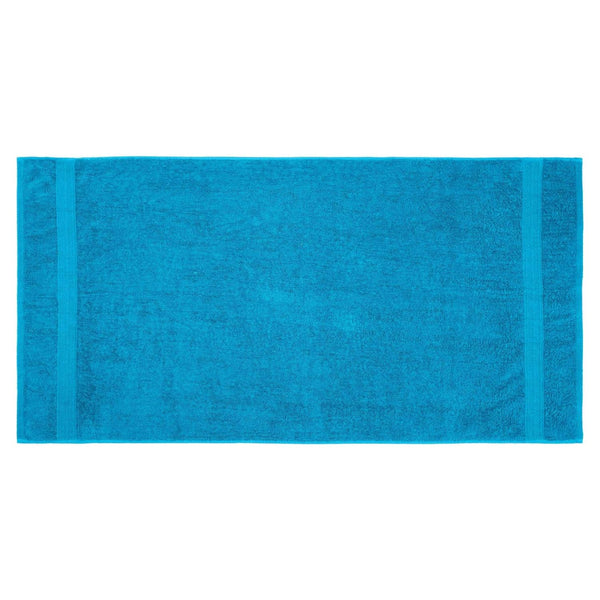 LUMALAND Premium Handtuch-Set Türkis, 2 Handtücher 50x100 cm aus saugfähiger 100% Baumwolle, hochwertiger Frottee, langlebig und pflegeleicht.