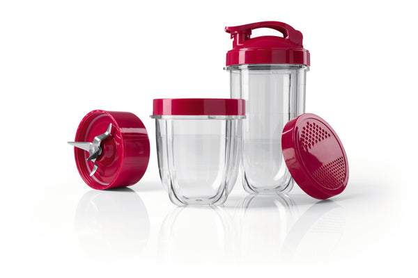 GOURMETmaxx Zubehörset L für Mr. Magic Power 400 Pro - Shakes, Smoothies & mehr