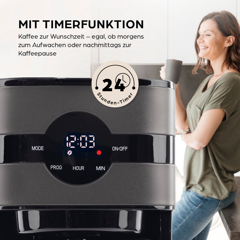 Barista Filterkaffeemaschine Touch Iso mit Isolierkanne, LED-Touchdisplay, Timer