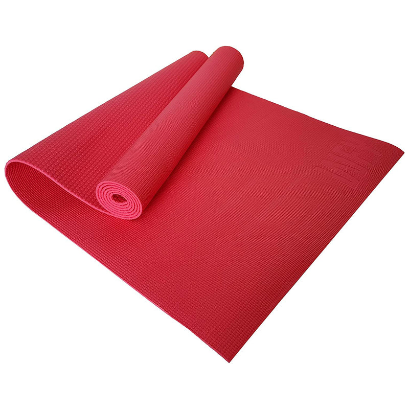 DoYourYoga Yogamatte Kirana - 183 x 61 x 0,4 cm - Himbeerrot