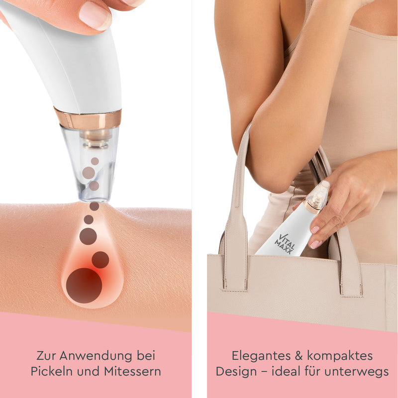 VITALmaxx Porenreiniger - weiß/rosegold