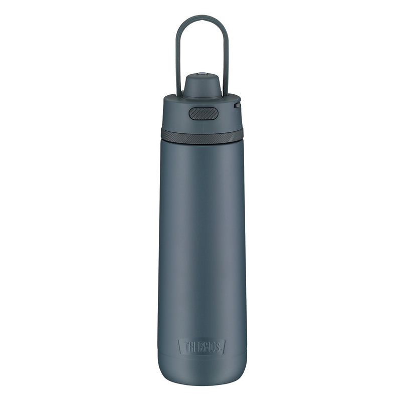 THERMOS Guardian Line Isolier-Trinkflasche 700 ml lake blue, doppelwandig, auslaufsicher, mit Push Button Lid und Tragegriff.