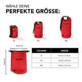 Where Tomorrow Dry Bag 20L - Style 01 - Rot