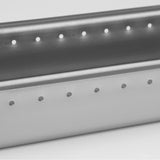 LANDMANN Kohleschale (37,5 cm) für Triton mit Belüftungslöchern aus robustem Metall für Grillkohle.