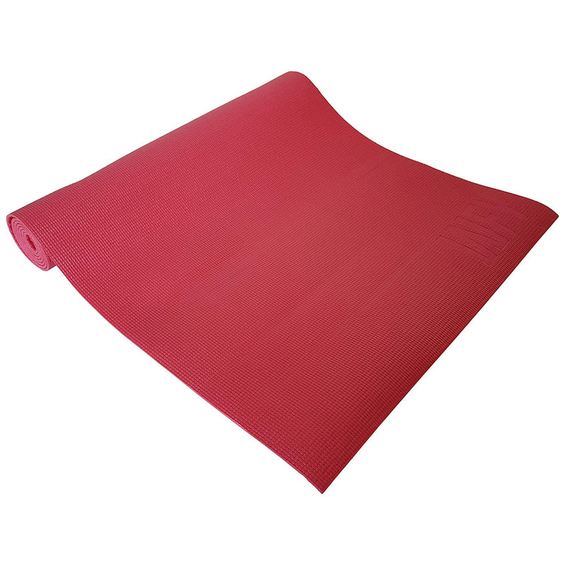 DoYourYoga Yogamatte Kirana - 183 x 61 x 0,4 cm - Himbeerrot