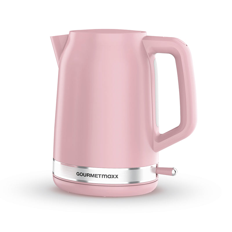 GOURMETmaxx Wasserkocher 1,7l - Rose