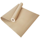 DoYourYoga Yogamatte Kirana - 183 x 61 x 0,4 cm - Caramel, weiche, rutschfeste ECO-PVC Trainingsmatte für Yoga und Fitness.