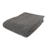 LUMALAND Kuscheldecke - 220x240 cm - Sofadecke & Tagesdecke - Grau