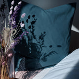 LUMALAND Bettwäsche Set - Wendebettwäsche - 80x80 + 135x200 cm - Anthrazit/Silber