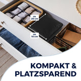 CLEANmaxx Hemdenbügler PRO KOMPAKT - easy an die Tür hängen & automatisch bügeln - schwarz/silber