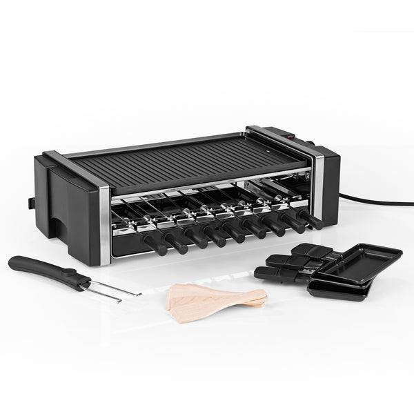 MAXXMEE Multi-Raclette-Grill - 3in1 - 1200 W - schwarz