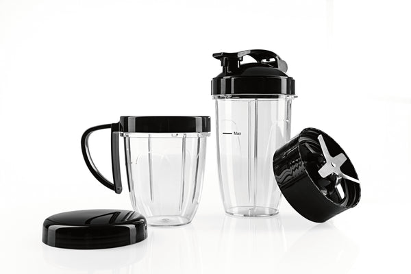 GOURMETmaxx Zubehörset L für Nutrition Mixer Pro 1.000 - Shakes, Smoothies & Co.
