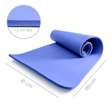 DoYourFitness Yogamatte Amisha - 183 x 61 x 1,2 cm - Dunkelblau