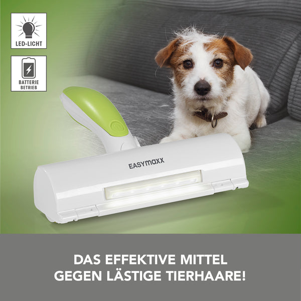 EASYmaxx Fusselroller für Tierhaare - weiß/grün