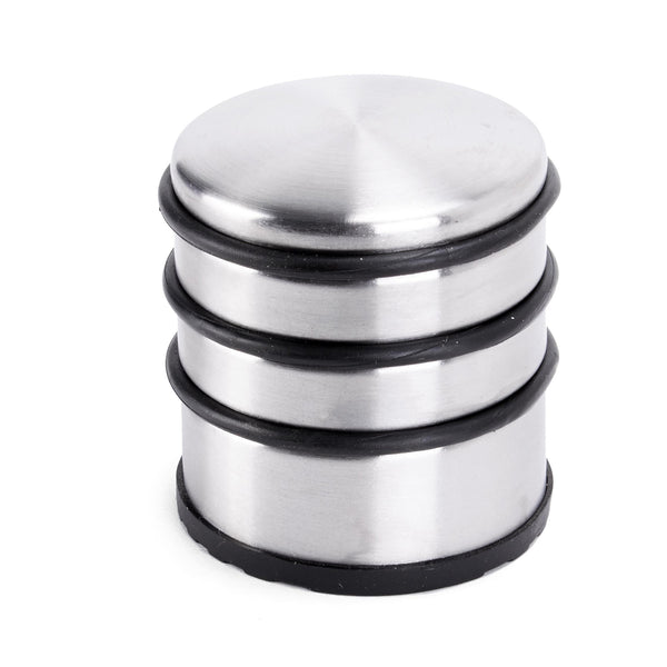 Oxid7® Edelstahl Türstopper Chrom-Design hoch 2 Stück