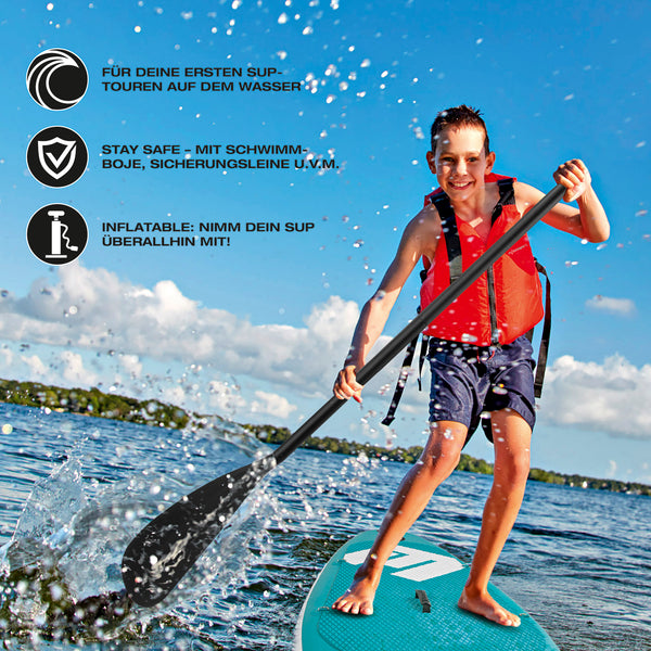 FitEngine Junior Trip SUP-Board Set (Allrounder) - 8'