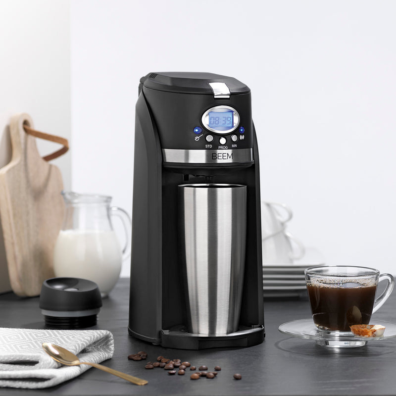 BEEM Single-Kaffeemaschine Grind & Brew 2 Go