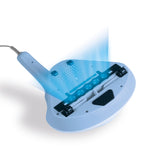 MAXXMEE Milben-Handstaubsauger mit UV-C Licht - weiß/blau