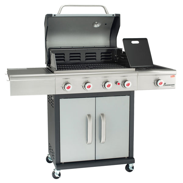 LANDMANN Gasgrill Triton PTS 4.1 - silber