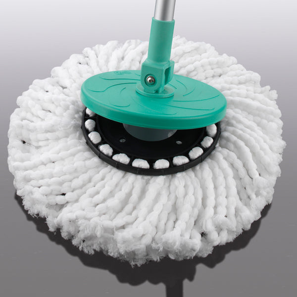 CLEANmaxx Power-Wischmopp - Ersatzmopp, 2er-Set mit weichen, supersaugfähigen Mikrofaser-Aufsätzen für gründliche Reinigung.
