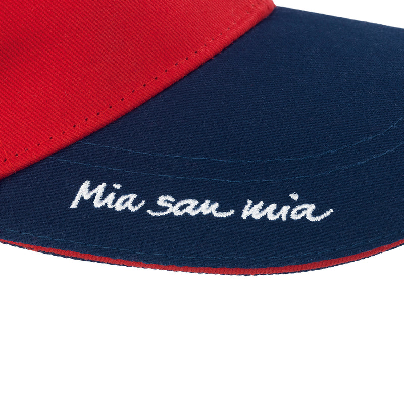 FC BAYERN MÜNCHEN Cap "Mia san Mia" - blau/rot mit Logo