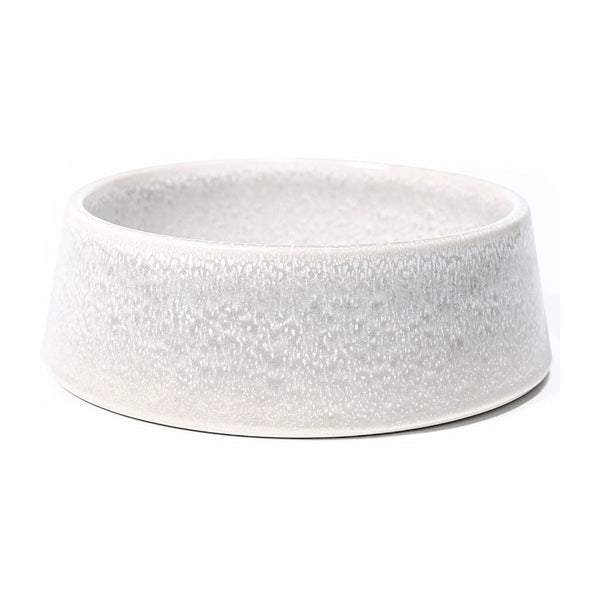FLUFFINO® Hundenapf / Futternapf Keramik - 800 ml, lebensmittelecht, grau, handgefertigt nach portugiesischer Tradition.